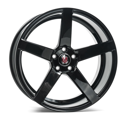 Axe EX18 5x115 20X10.5+42 BLACK AND POLISHED FACE