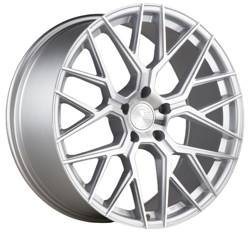 Aodhan AFF9 5x120 20x10.5+35 Gloss Silver Machined Face