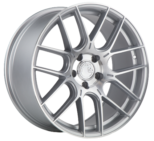 Aodhan AH-X 5x112 18x9.5+35 Gloss Silver Machined Face