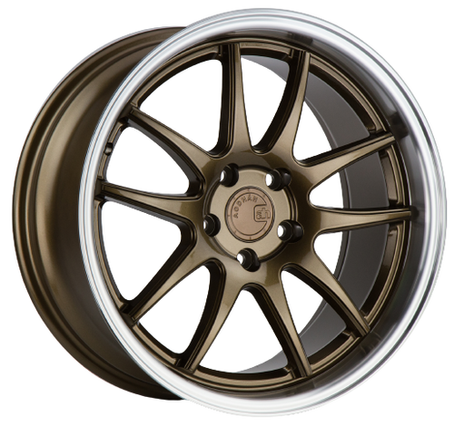 Aodhan DS02 5x114.3 18x9.5+30 Bronze w/Machined Lip