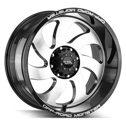 Off Road Monster M07 8x165.1 20x10-19 Gloss Black Machined