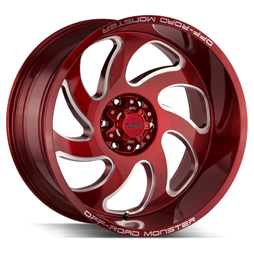 Off Road Monster M07 Blank 22x12-44 Candy Red