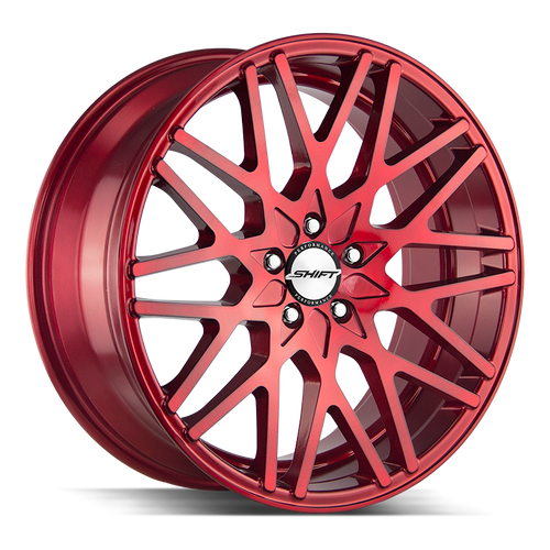 Shift Formula 5x100/5x114.3 18x8 +35 Candy Red