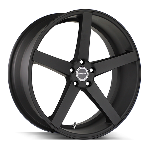 Strada Perfetto 5x100/5x114.3 16x7.5 +35 Stealth Black