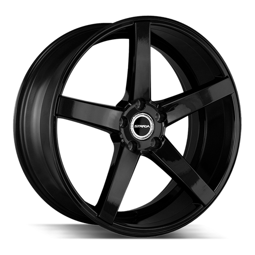 Strada Perfetto 5x100 18x8 +40 Gloss Black