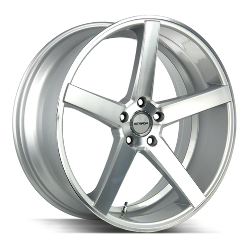 Strada Perfetto 6x139.7 24x10 +24 Silver Machined