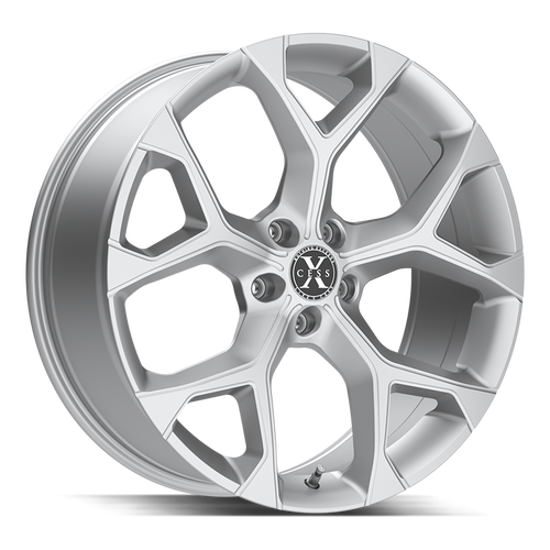 Xcess 5 Flake 5x120 18x8.5 +35 Silver Machined