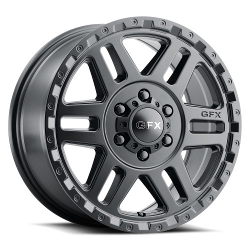 G-FX MV2 6x130 16x6.5+30 Matte Black