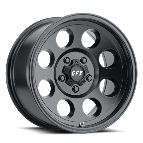 G-FX TR-16 5x127 18x9+12 Matte Black