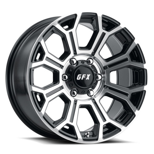 G-FX TR-19 5x127 20x9+12 Gloss Black Machined Face