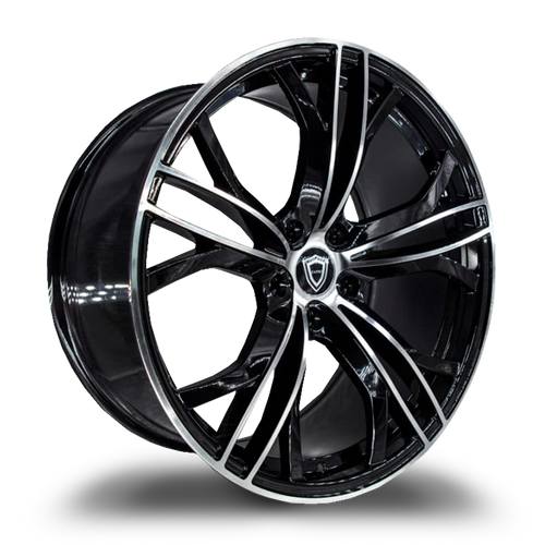 CAPRI LUXURY C5189 5x108 20x10.5+38 POLISH/BLACK