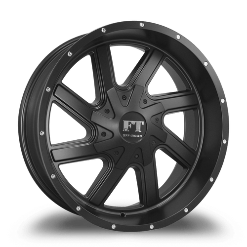 FULL THROTTLE FT1 6x114.3/139.7 18x9+0 SATIN BLACK