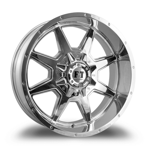 FULL THROTTLE FT2 5x127/5x139.7 20x14-76 CHROME