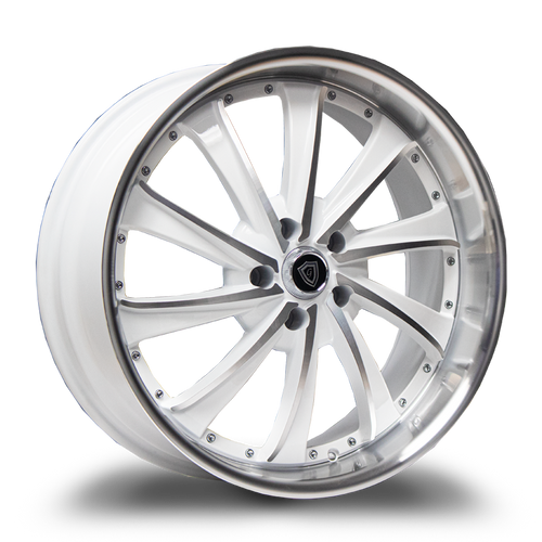 G - LINE ALLOYS G0016 5x115 20x8.5+15 WHITE / MACHINED