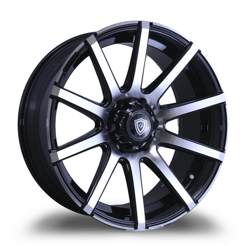 G - LINE ALLOYS G0036 6x139.7 22x9.5+15 BLACK / MACHINED