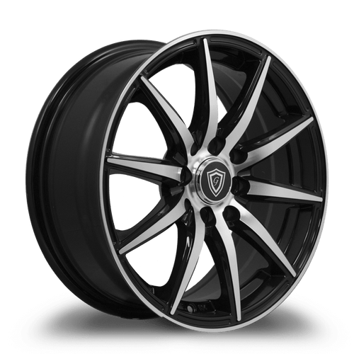 G - LINE ALLOYS G0043 5x100/5x114.3 15x6.5+35 BLACK / MACHINED