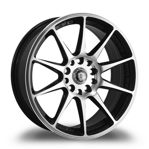 G - LINE ALLOYS G0051 5x100/5x114.3 18x8.5+35 BLACK / MACHINED