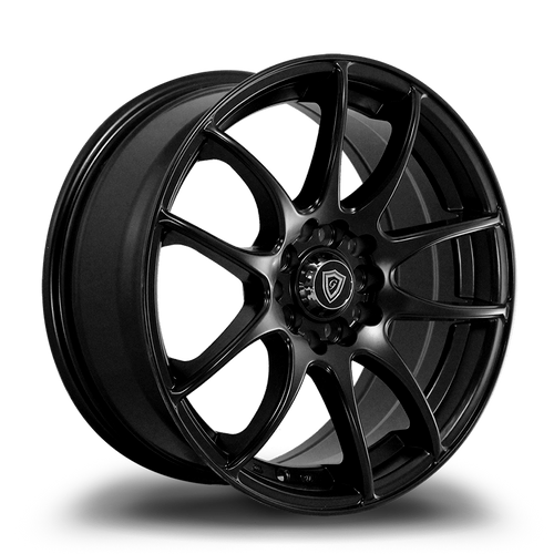 G - LINE ALLOYS G0063 4x100/4x114.3 16x7+35 BLACK - SATIN BLACK