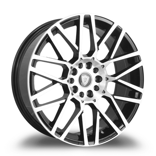 G - LINE ALLOYS G1019 5x114.3/5x120 17x7+35 BLACK / MACHINED