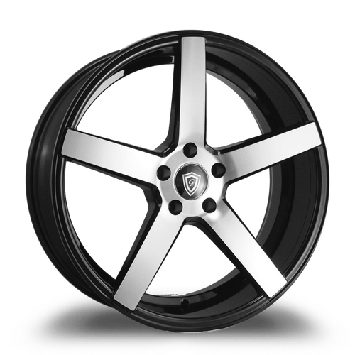 G - LINE ALLOYS G5125 5x112/5x114.3 17x7.5+35 BLACK / MACHINED