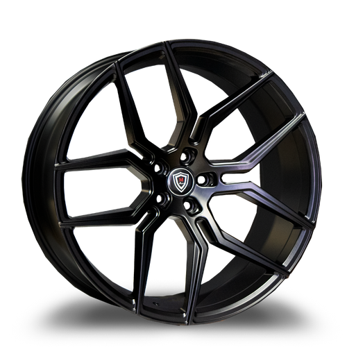 MARQUEE WHEELS M1000W 5x112 22x10.5+38 SATIN BLACK