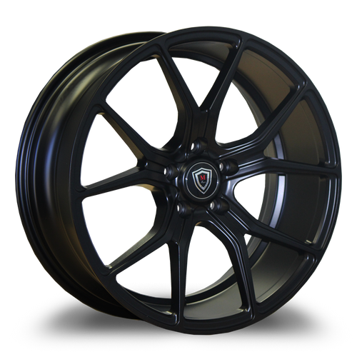 MARQUEE WHEELS M1003 5x112 18x8+35 BLACK - SATIN BLACK