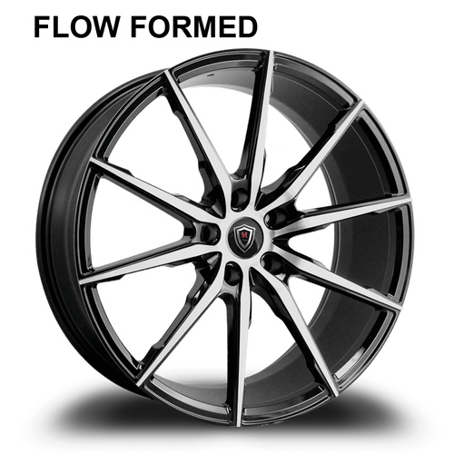 MARQUEE WHEELS M1035 5x114.3 20x10.5+40 BLACK / MACHINED