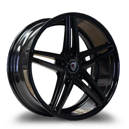 MARQUEE WHEELS M8571 5x110 18x8+33 GLOSS BLACK