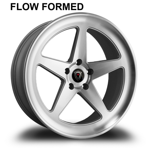 MARQUEE WHEELS M9535 5x120 20x9+35 SILVER / MACHINED