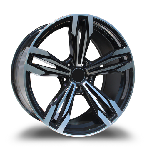 REPLICA WHEELS R5111 5x120 20x10+38 POLISH/BLACK