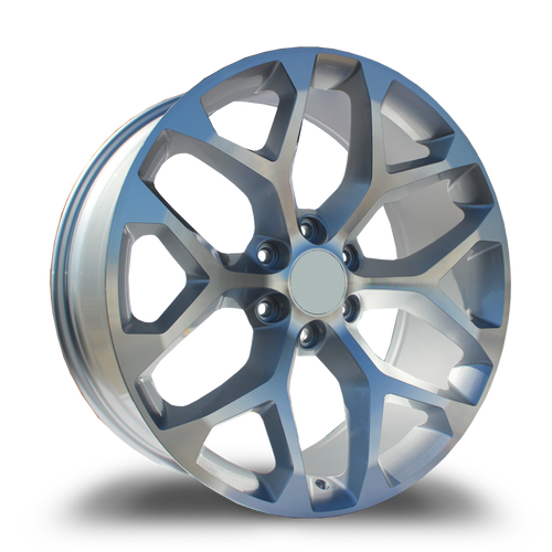 REPLICA WHEELS R6701 6x139.7 24x10+31 SILVER / MACHINED