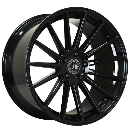 Road Force RF15 5x120 22x9+28 GLOSS BLACK