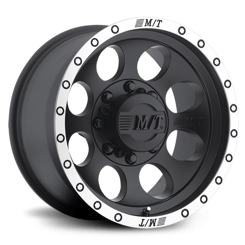 Mickey Thompson Classic Baja Lock 5x139.7 15X10-45 matte black with machined beadlock style lip