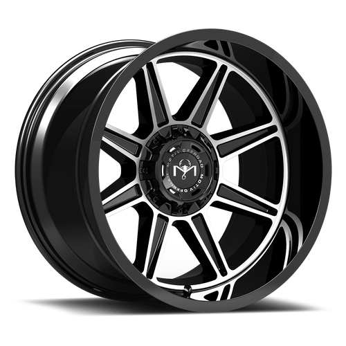 Motiv Off Road 428MB Balast 6x135 / 6x139.7 18X9+18 gloss black with machined face accents