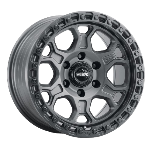 MVX OFFROAD VX62 6x139.7 17x9 -12 Matte Graphite