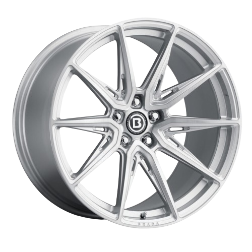 Brada Wheels CX2 5x112 20x10.5 +25 Brushed Hyper Silver