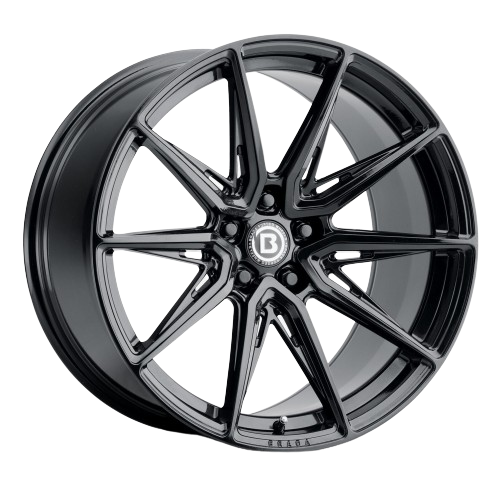 Brada Wheels CX2 5x114.3 19x10 +30 Gloss Black