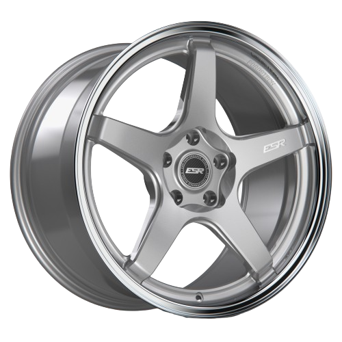 ESR Wheels APEX SERIES APX5 5x100 18x8.5 +35 Hyper Silver