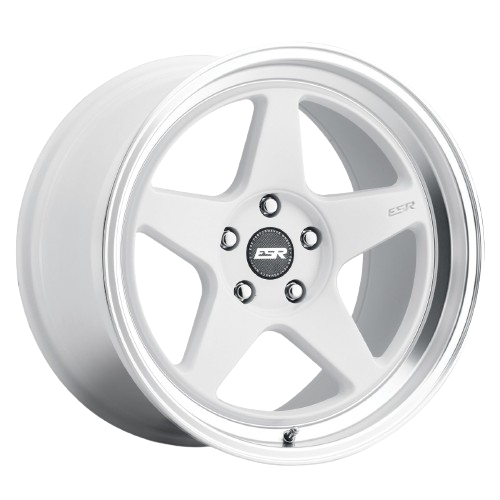 ESR Wheels CR SERIES CR5 5x100 18x9.5 +35 Gloss White