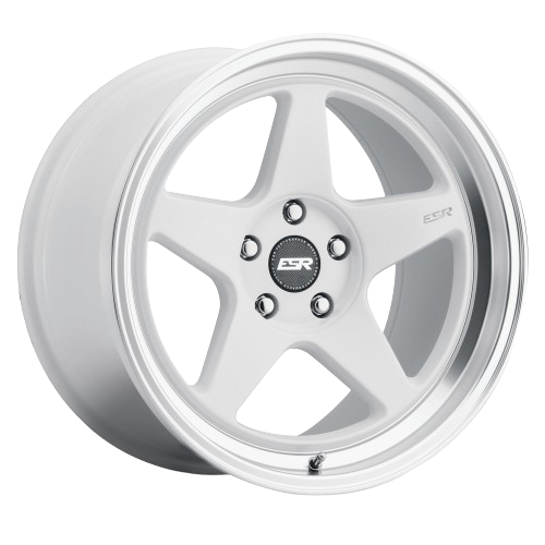 ESR Wheels CR SERIES CR5 5x105 18x8.5 +30 Gloss White