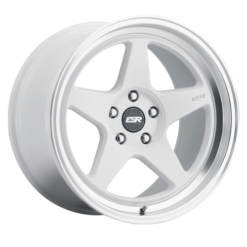 ESR Wheels CR SERIES CR5 5x114.3 18x9.5 +22 Gloss White