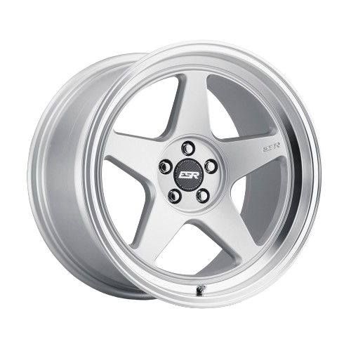 ESR Wheels CR SERIES CR5 5x115 18x8.5 +30 Hyper Silver