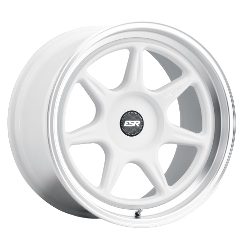 ESR Wheels CR SERIES CR7 5x114.3 18x9.5 +35 Gloss White