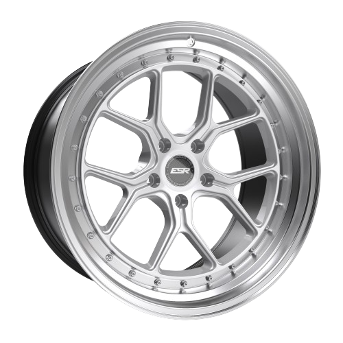 ESR Wheels CS SERIES CS2 5x112 18x9.5 +35 Hyper Silver