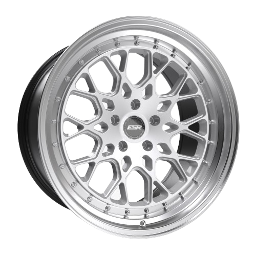 ESR Wheels CS SERIES CS3 5x100 18x8.5 +30 Hyper Silver