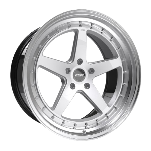 ESR Wheels CS SERIES CS5 5x100 18x8.5 +30 Hyper Silver