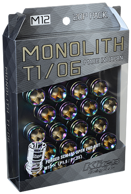 Kyo-Ei MONOLITH T1/06 LUG NUT SET 12X1.50 BLUE 20 PCS