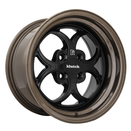 Klutch SL2 4x98 16x8  +15 Black Bronze Lip