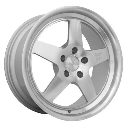 Klutch SL5 5x108 18x9.5  +35 Silver Machined