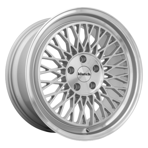 Klutch SLC1 5x114.3 18x8.5  +35 Silver Machined Lip